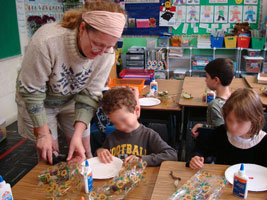 helping a student
