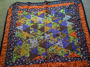 Halloween Quilt front