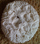 hair bun doily